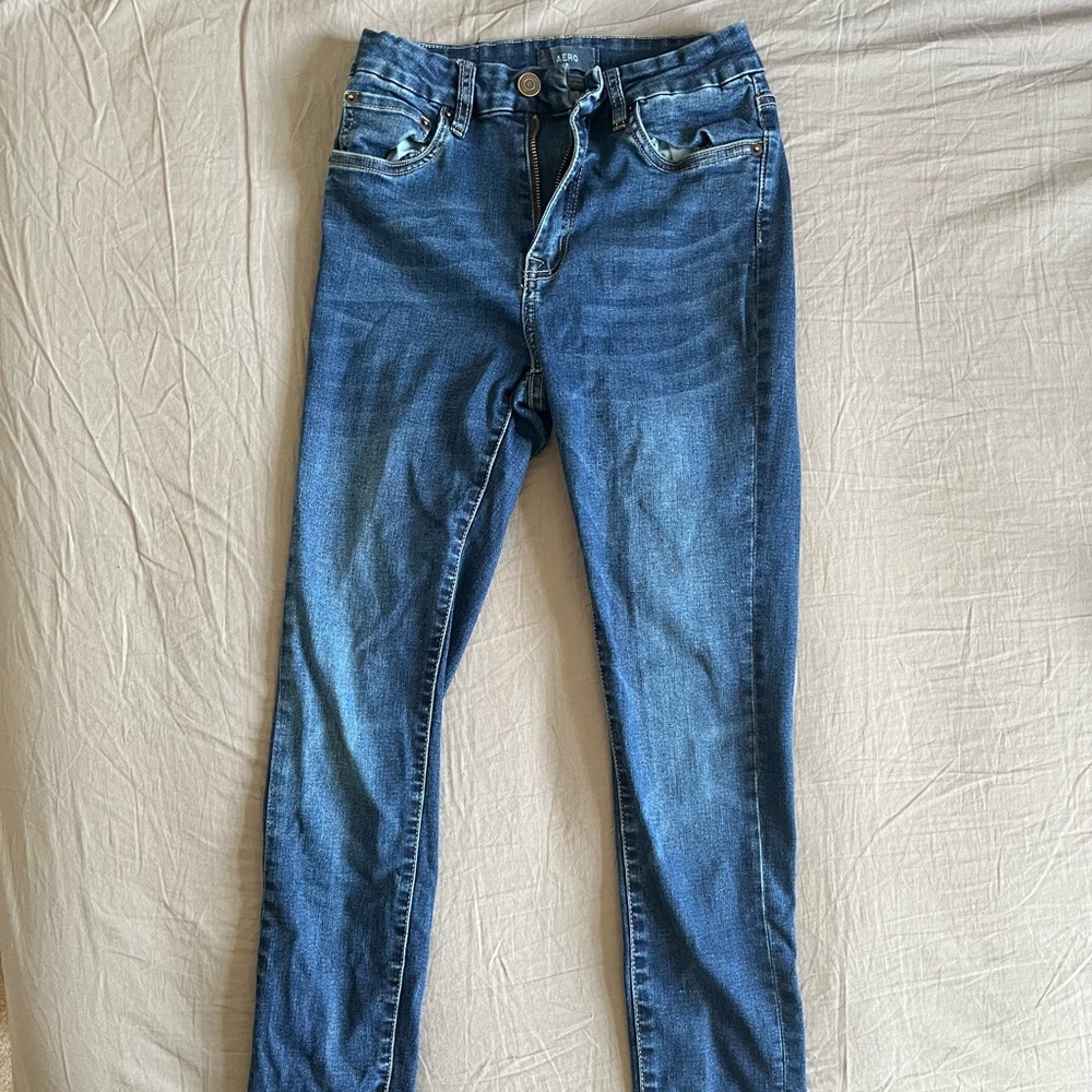 Aero high rise curvy jeggings